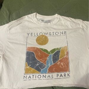 Yellowstone cropped t-shirt